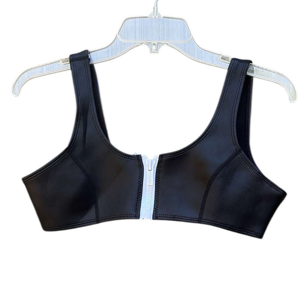 Hoaka Claudia Black Top Swimwear size Medium